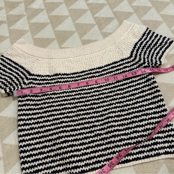 Tanya Taylor Women's Lawrence Striped Bouclé Knit Top - - Picture 4 of 5